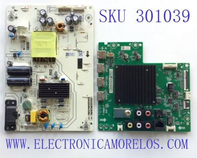 KIT DE TARJETAS  PARA TV VIZIO / MAIN 6M03M0004500R / TD.MT5691.U761 / A0003T00J / FUENTE PW.95W2.681_V505-H9_V3 / P500D104DB / B0002C00 / PANEL V500DJ6-D03 REV.CB / MODELO V505-H19	